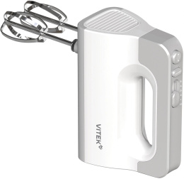 Миксер ручной Vitek VT-HM5001 800Вт белый/серебристый