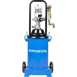 Пневматическая установка для раздачи густой смазки NORDBERG с баком 12 л NO5012