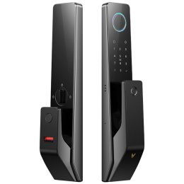 Умный дверной замок Viomi Guard 2 Pro (LBT61C) (тип подключения: Bluetooth, монтаж на дверь, управление на корпусе или через приложение, встроенный аккумулятор 4200mAh, поддерживаемые экосистемы: Mi Home, материал корпуса: пластик, сталь, черный)