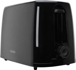 Электрический тостер RAGEX R1302-000, 650Вт, цвет: черный