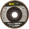 Диск наждачный лепестковый для УШМ (115х22,2 мм; Р80) FIT IT 39544