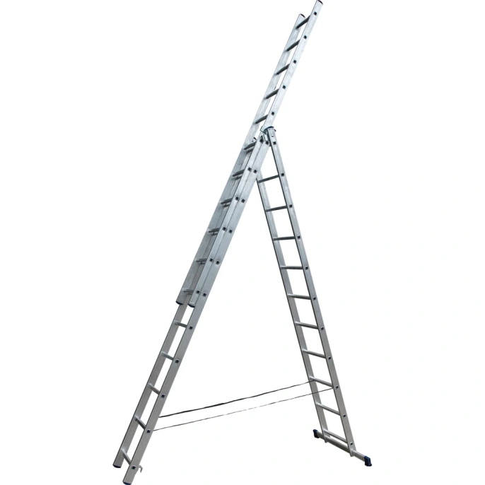Лестница трехсекционная STAIRS универсальная 11 ступеней AL311