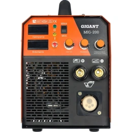 Сварочный полуавтомат - инвертор (200 A; EURO; ПВ 60%) Gigant MIG-200