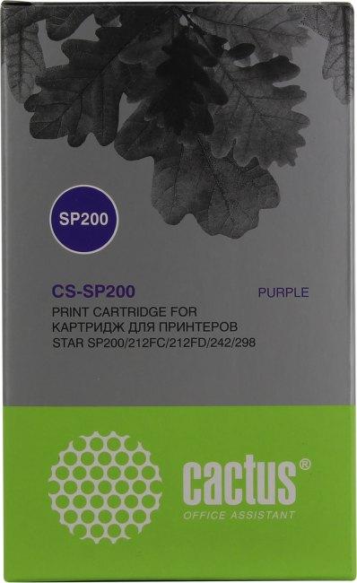 Картридж матричный Cactus CS-SP200 12.7x3 фиолетовый для Star SP200/212FC/212FD/242/298