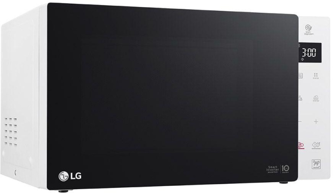Микроволновая печь LG MW25R35GISW, 1000Вт, 25л, белый /черный