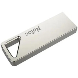 Netac USB Drive 4GB U326 NT03U326N-004G-20PN , USB2.0, металлическая плоская