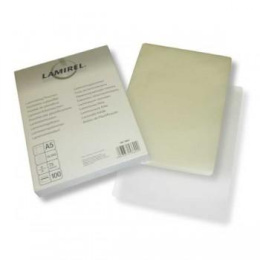 Пленка для ламинирования FELLOWES Lamirel, 75мкм, 100шт., глянцевая, A5