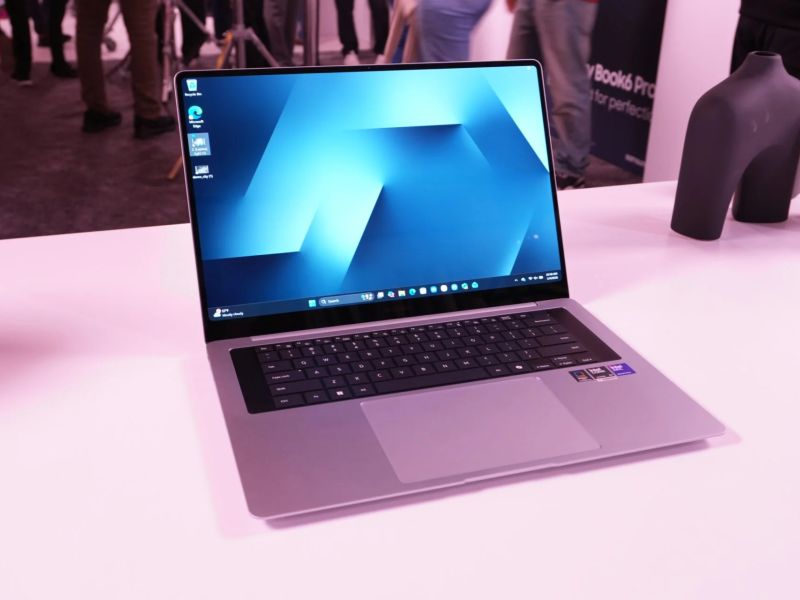 Samsung презентовала тонкие ноутбуки Galaxy Book6 с процессорами Intel