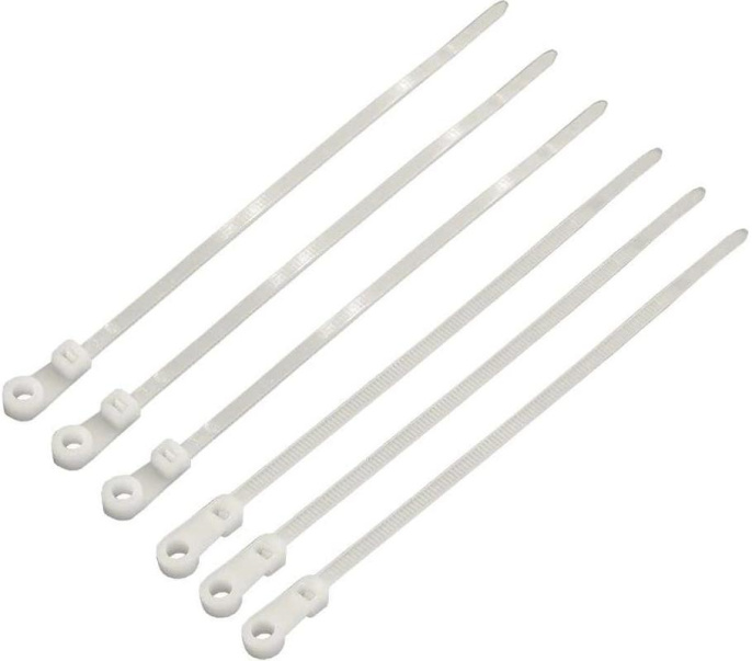 Стяжка пластиковая LanMaster 200мм х 4мм,  нейлон 6.6, внутри помещений, 100шт [twt-cvs-200]