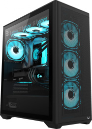 Корпус ATX Formula Air Power G5 Plus, Midi-Tower, без БП,  черный [air power g5 plus b]