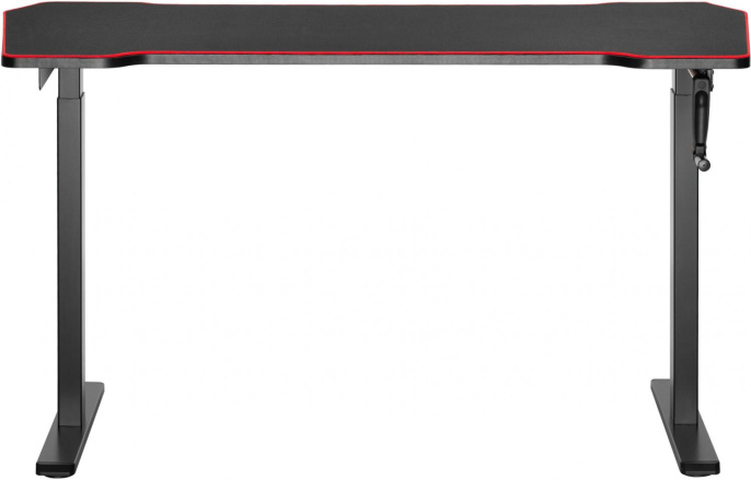 Стол компьютерный Cactus CS-MDL-BK, МДФ, черный