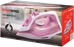 Утюг StarWind SIR2285,  2200Вт,  розовый и белый