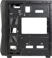 Корпус ATX Aerocool Glider Cosmo-G-BK-v1, Midi-Tower, без БП, черный