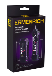 Кабельный тестер Ermenrich NetGeeks NP35, фиолетовый
