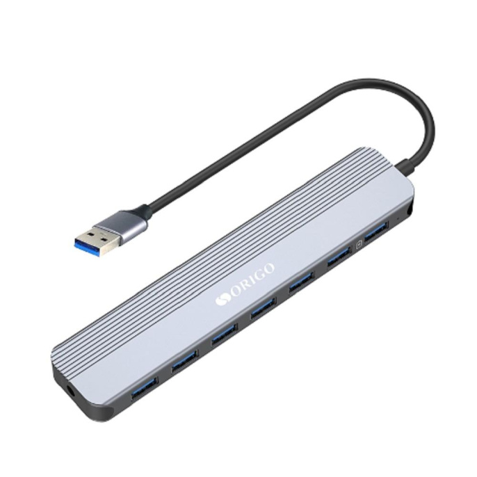 Разветвитель USB 3.0 Origo OU2270P 7порт. серебристый OU2270P/A1A