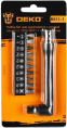 Набор бит Deko BS11-1 065-0589 11пред. для шуруповертов