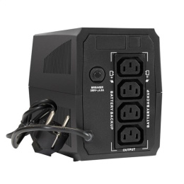 Exegate EX294608RUS ИБП ExeGate SpecialPro UNB-500.LED.AVR.4C13 500VA/300W, LED, AVR, 4*C13, Black