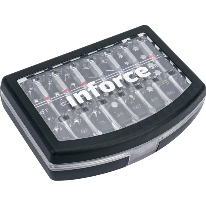 Набор бит с держателем 56 предметов Inforce 11-01-288