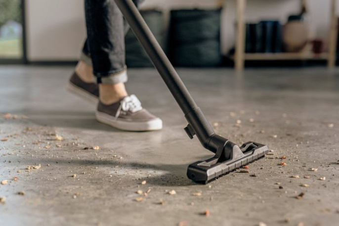 Пылесос Karcher Karcher WD 2 Plus V-12/4/18 (1.628-018.0) (строительный, сеть, потребление: 1000 Вт, без регулировки мощности)