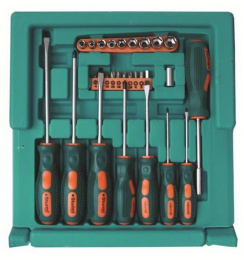 Набор отверток с насадками  STURM! 1040-02-SS5, 27 предметов