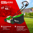 Газонокосилка электрическая REDVERG RD-ELM380,  38см, несамоходная