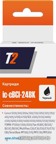 Картридж T2 IC-CBCI-24BK Черный