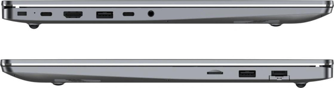 Ноутбук TECNO MegaBook K16SDA, 16", IPS, AMD Ryzen 5 7430U 2.3ГГц, 6-ядерный, 8ГБ DDR4, 512ГБ SSD,  AMD Radeon Graphics, Windows 11 Home,  серый [71005000523]