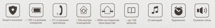 Радиотелефон Gigaset AS690, черный [s30852-h2816-m201]