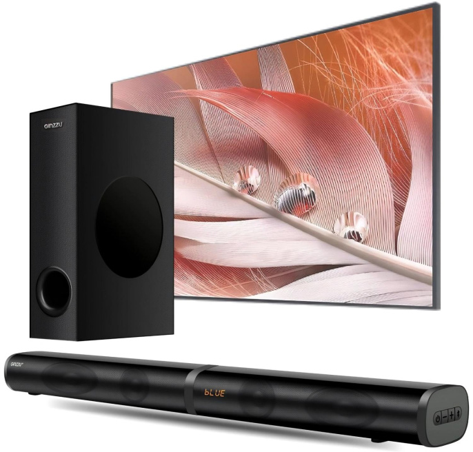 Саундбар Ginzzu GM-506 2.1 50Вт+50Вт черный