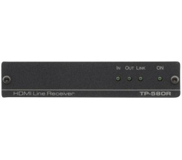 Приемник HDMI, RS-232 и ИК по витой паре HDBaseT; до 70 м, поддержка 4К60 4:2:0/ 4K60 4:2:0 HDMI HDCP 2.2 Receiver with RS–232 & IR over Long–Reach HDBaseT (TP-580R)