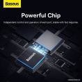 Хаб Baseus BS-OH108 UltraJoy Series 4 порта (USBA to USB3.0*4) Space Grey (B0005280A813-03)