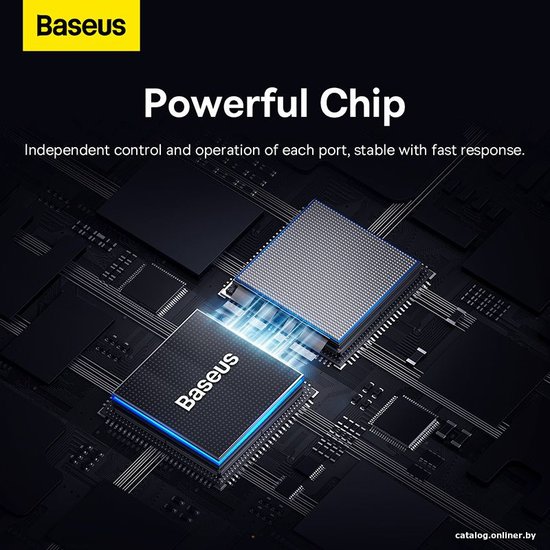 Хаб Baseus BS-OH108 UltraJoy Series 4 порта (USBA to USB3.0*4) Space Grey (B0005280A813-03)