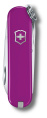 Складной нож Victorinox Classic SD Tasty Grape, функций: 7, 58мм, коробка подарочная [0.6223.52g]