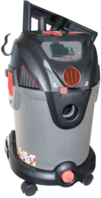 Строительный пылесос Интерскол ПУ-30/1400РЭ, серый [707.1.1.00]