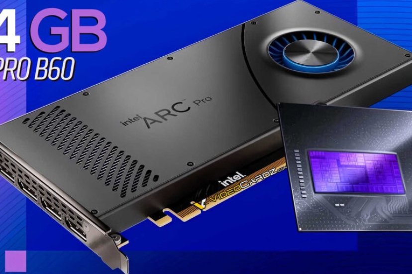 Intel решила выпустить свою первую карту ARC PRO B60 с 24 ГБ