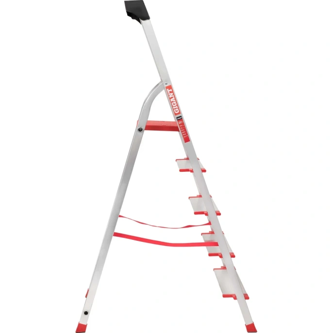 Стремянка Gigant анодированные боковины, 5 ступеней, PROFI AAA-05