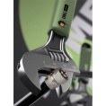 Разводной ключ «Home Series Green" Deli HT1508L 200мм, эксклюзивный дизайн, рукоятка - высококачественный софттач пластик