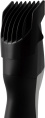 Машинка для стрижки Polaris PHC 1201R черный/серебристый 240Вт насадок в компл:5шт