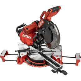 Пила торцовочно-усовочная Elitech ПТ 2030КРС (2000Вт, 305мм, рез 90х340мм) 207402