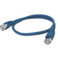 Патч-корд Bion [BPC-U5E101-0.25M-BL] U/UTP, Cat.5e, AWG 26 7/0,16мм , CCA, многожильный, PVC, 0,25м, синий