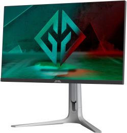 Монитор GMNG 27" Gaming GM-27F15 серый IPS LED 2ms 16:9 HDMI M/M матовая HAS Piv 400cd 178гр/178гр 2560x1440 240Hz G-Sync FreeSync DP 2K 6.55кг GM27SG02