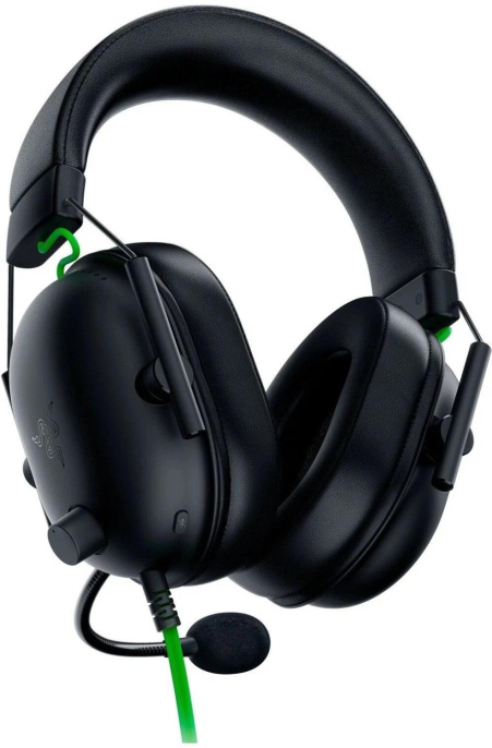 Гарнитура игровая Razer Blackshark V2 X,  для компьютера и игровых консолей, мониторные,  проводные, черный [rz04-03240100-r3m1]