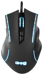 Мышь проводная GMNG 950GM, игровая, оптическая, USB, 7200dpi, черный [1533300]