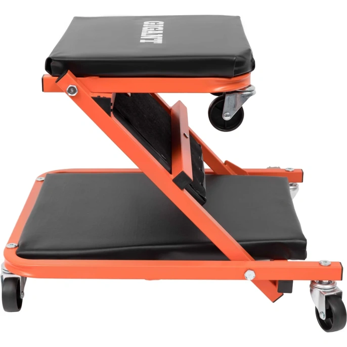 Подкатной стул-лежак трансформер Gigant на 6-ти колесах GTLC-6