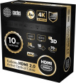 Кабель аудио-видео Cactus CS-HDMI-AOC-2-70,  HDMI (m) -  HDMI (m),  ver 2.0,  70м, GOLD,  черный