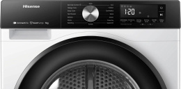 Сушильная машина Hisense DH3S702UWDE белый, с английской панелью управления