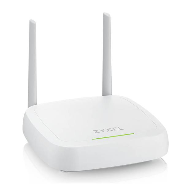 Точка доступа Точка доступа Zyxel NebulaFlex NWA30BE, Wi-Fi 7 BE5100 , MU-MIMO 2x2+2x2, внешние несъемные антенны, 1xLAN 2.5GE, без поддержки 802.1x и Captive portal, питание только DC БП в комплекте (NWA30BE-EU0102F)