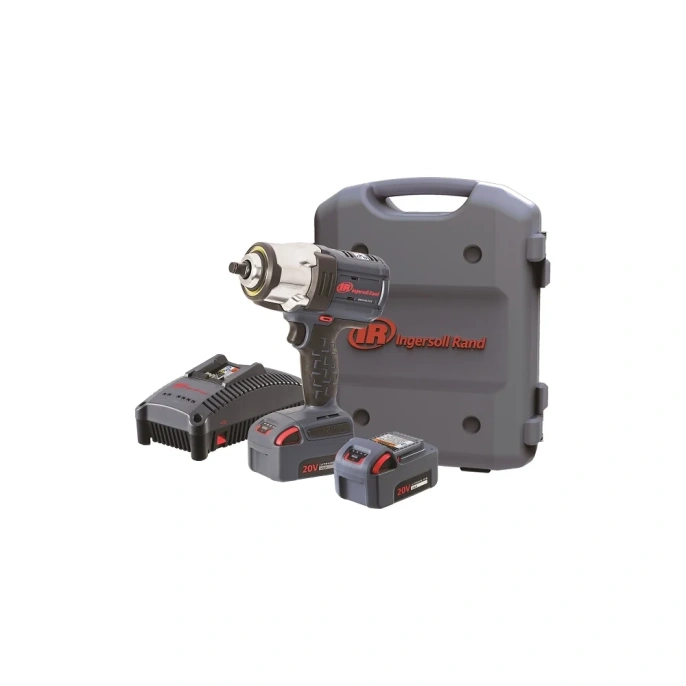 Гайковерт аккумуляторный ударный Ingersoll Rand, комплект, W7152-K22B-EU 1/2" 47665717001