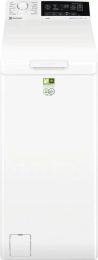 Стиральная машина Electrolux EW6T3372E, с вертикальной загрузкой, 7кг, 1300об/мин, с паром, инверторная, с английской панелью управления