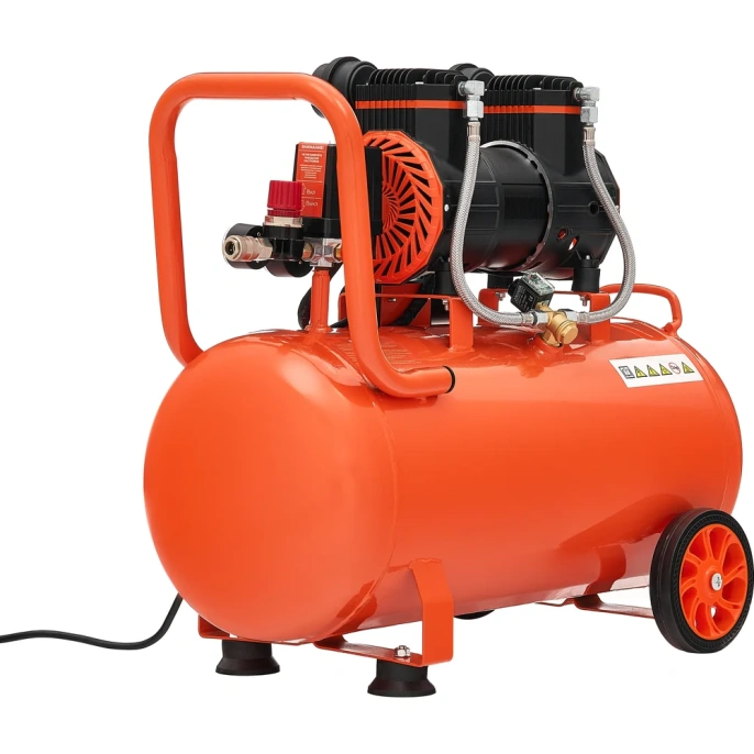 Безмасляный малошумный компрессор Gigant (50 л; 8 бар; 225 л/мин) GSWK-50/1400